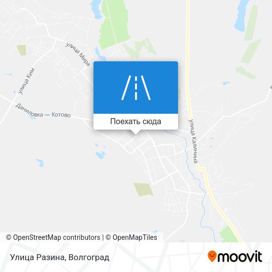 Карта Улица Разина