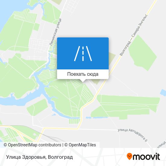 Карта Улица Здоровья