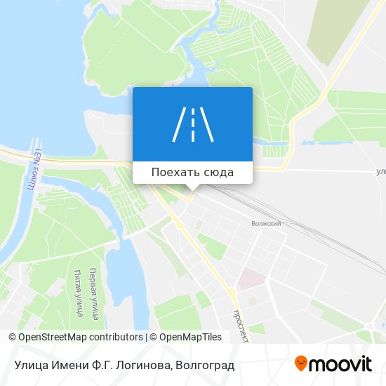 Карта Улица Имени Ф.Г. Логинова