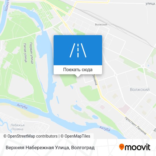 Карта Верхняя Набережная Улица