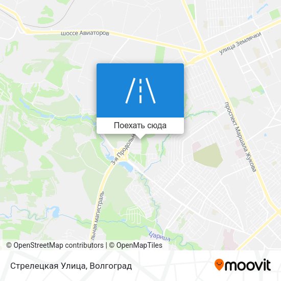 Карта Стрелецкая Улица