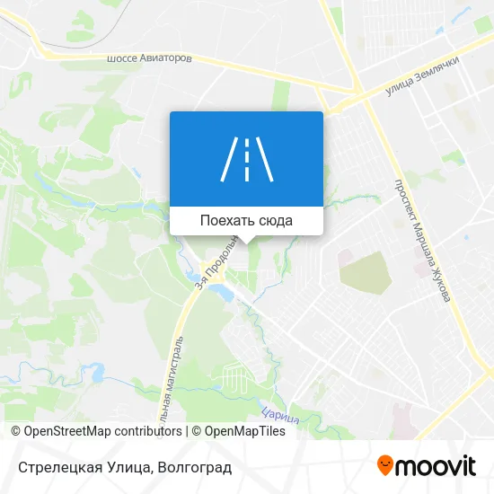 Карта Стрелецкая Улица