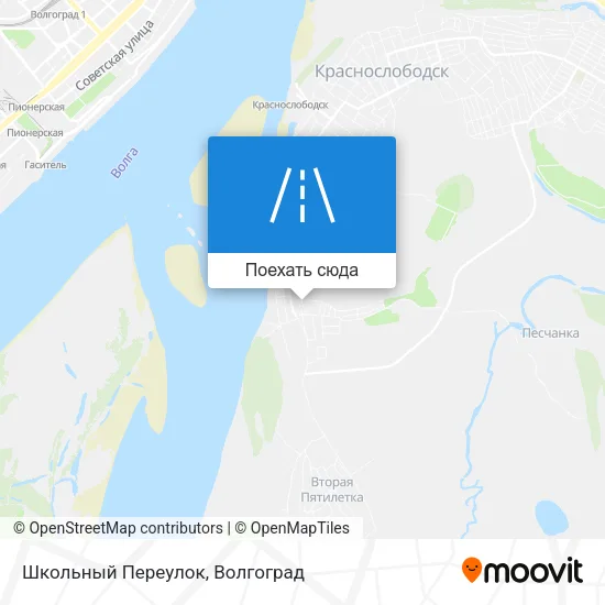 Карта Школьный Переулок