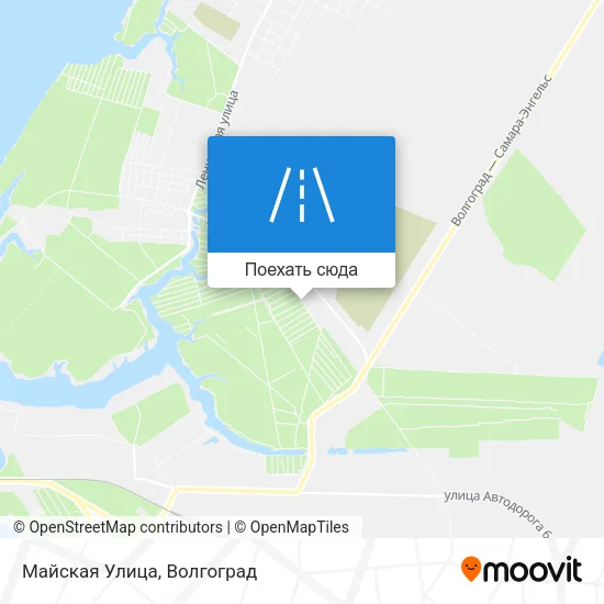 Карта Майская Улица