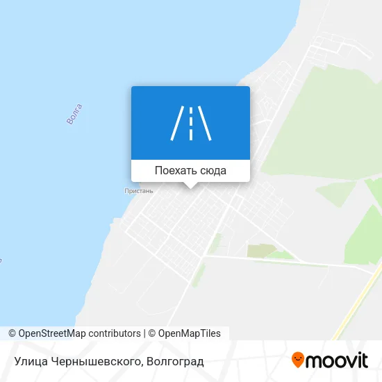 Карта Улица Чернышевского