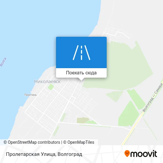 Карта Пролетарская Улица