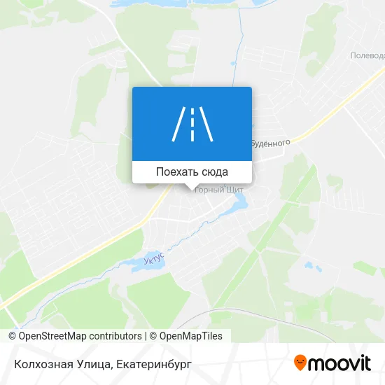 Карта Колхозная Улица