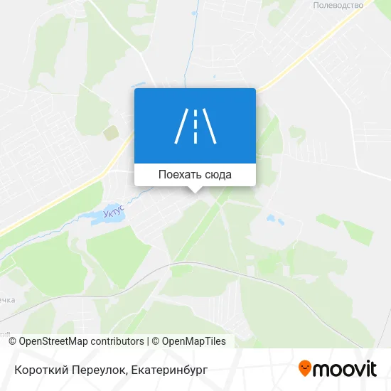 Карта Короткий Переулок
