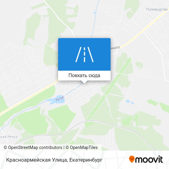 Карта Красноармейская Улица