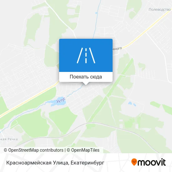 Карта Красноармейская Улица