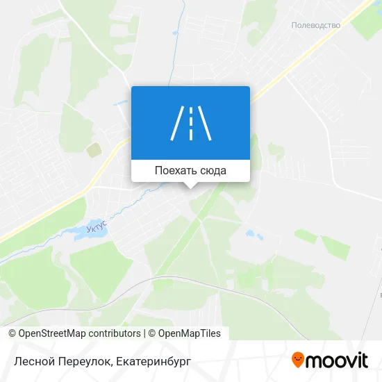 Карта Лесной Переулок