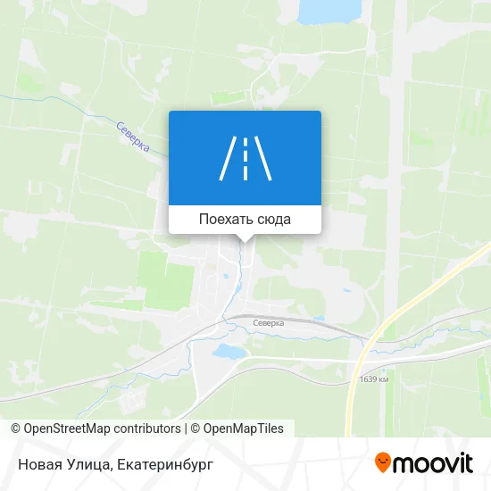 Карта Новая Улица