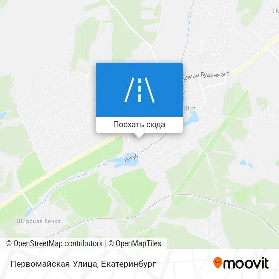 Карта Первомайская Улица