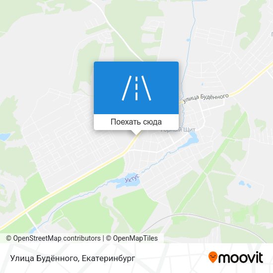 Карта Улица Будённого