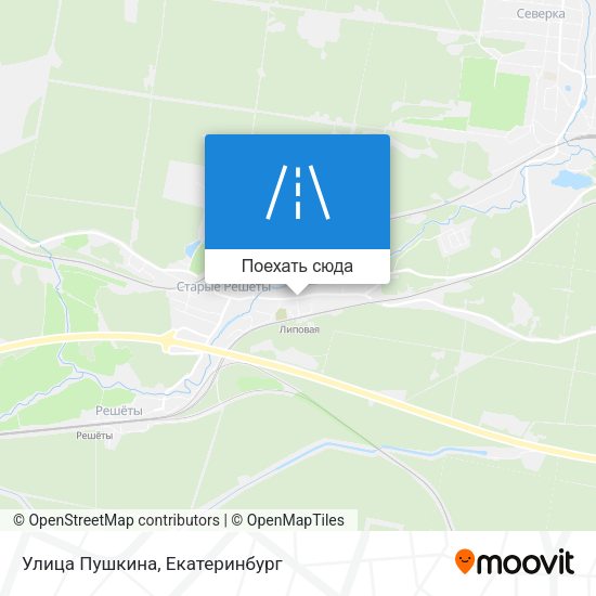 Карта Улица Пушкина