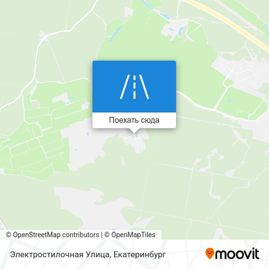 Карта Электростилочная Улица