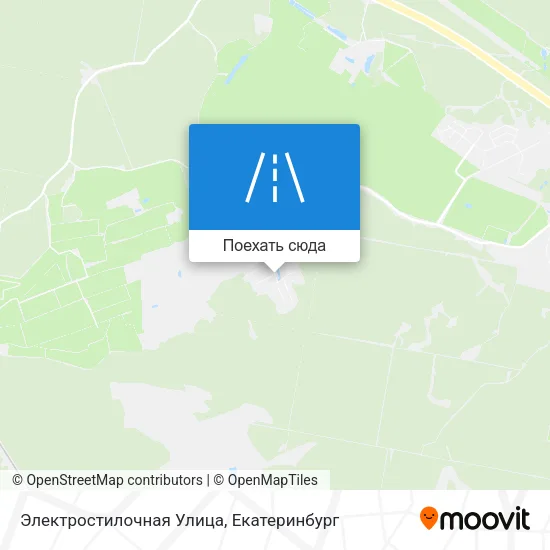 Карта Электростилочная Улица