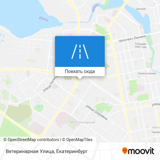 Карта Ветеринарная Улица