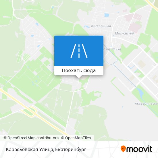 Карта Карасьевская Улица