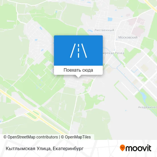 Карта Кытлымская Улица
