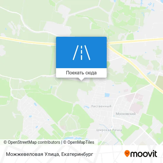 Карта Можжевеловая Улица