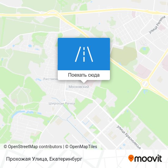 Карта Прохожая Улица