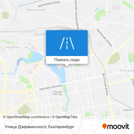 Карта Улица Дзержинского