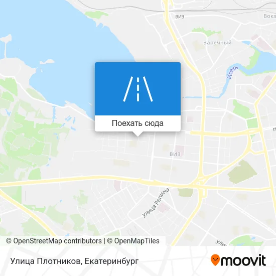 Карта Улица Плотников