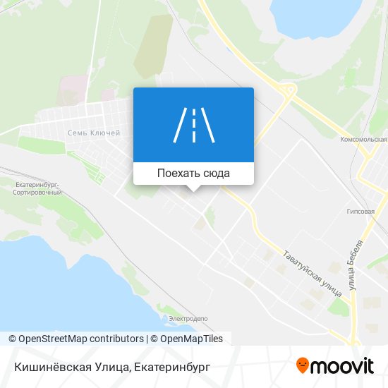 Карта Кишинёвская Улица