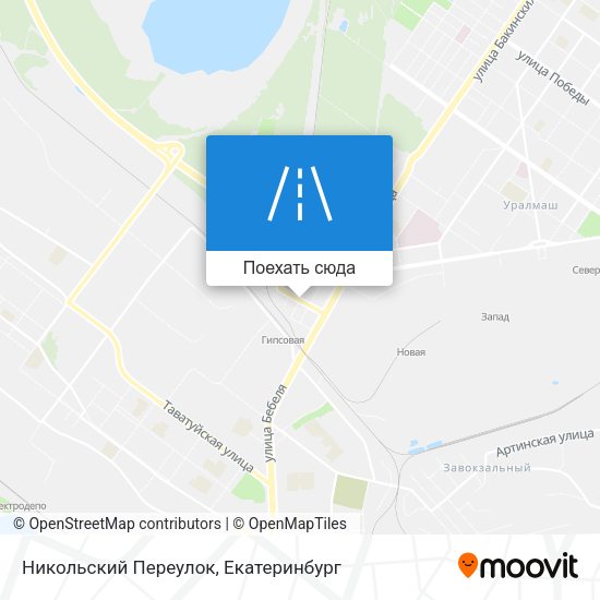 Карта Никольский Переулок