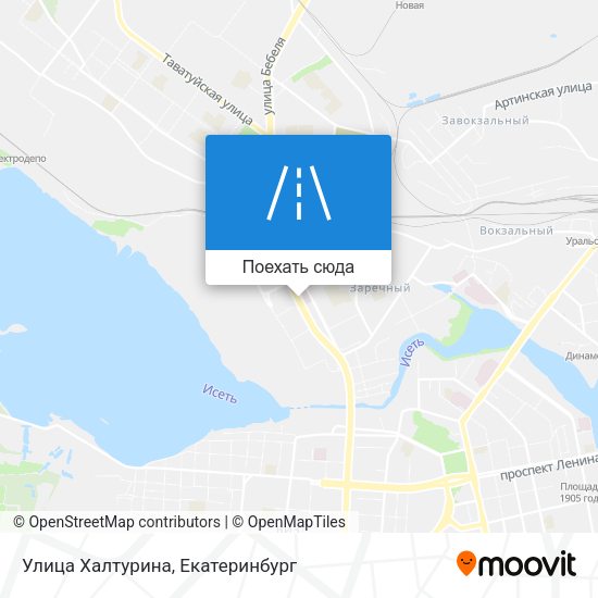 Карта Улица Халтурина