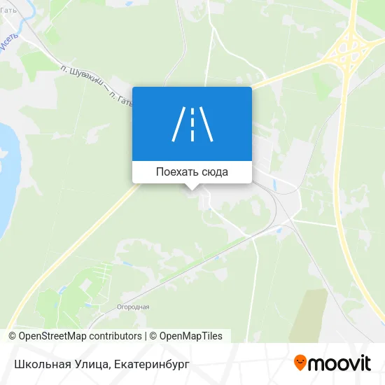 Карта Школьная Улица
