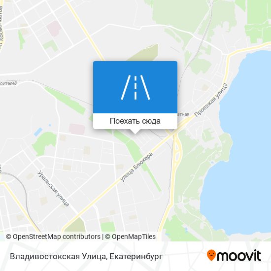 Карта Владивостокская Улица