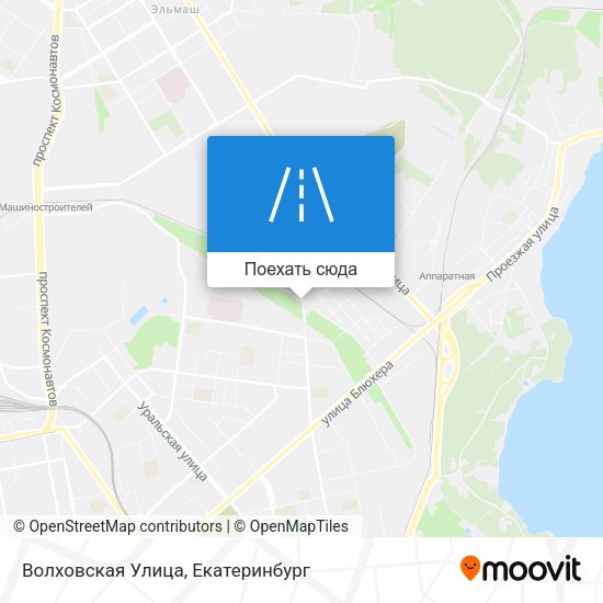 Карта Волховская Улица