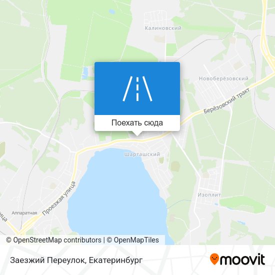 Карта Заезжий Переулок