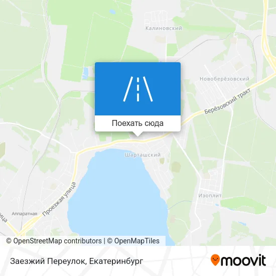 Карта Заезжий Переулок