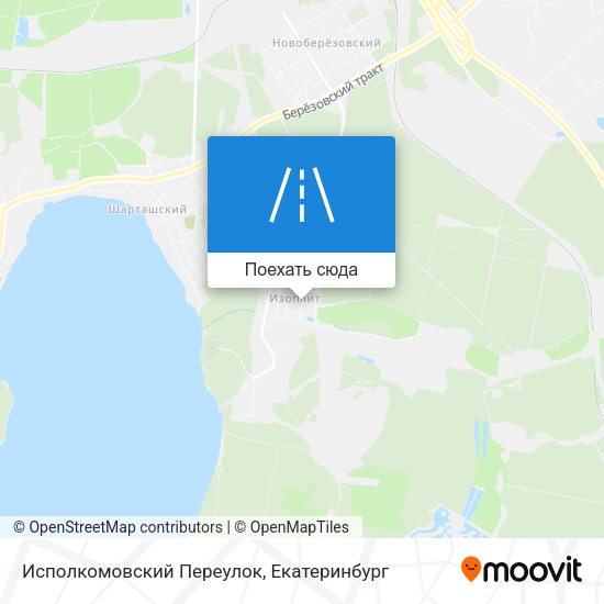 Карта Исполкомовский Переулок