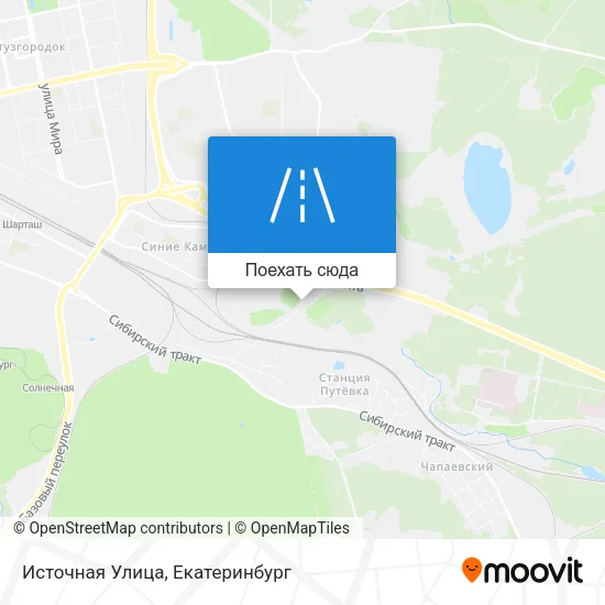 Карта Источная Улица