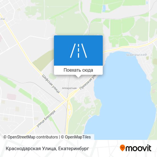 Карта Краснодарская Улица