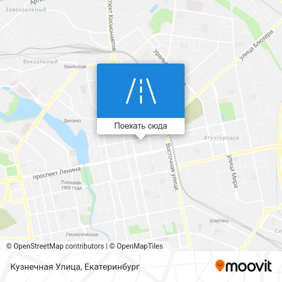Карта Кузнечная Улица