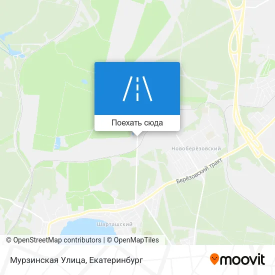 Карта Мурзинская Улица