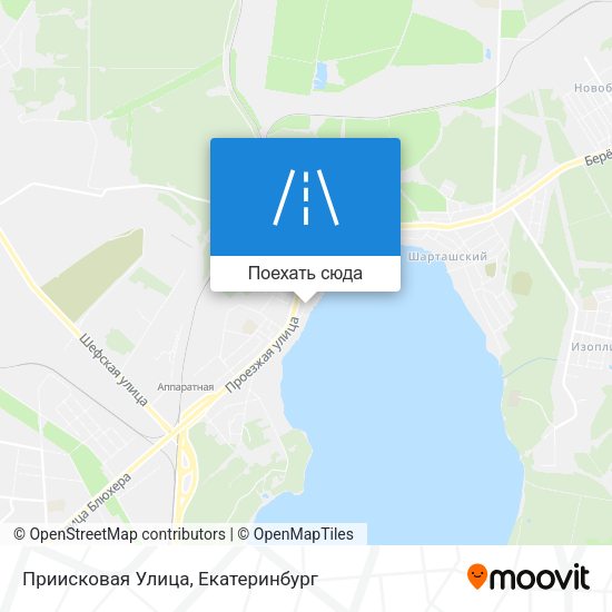 Карта Приисковая Улица