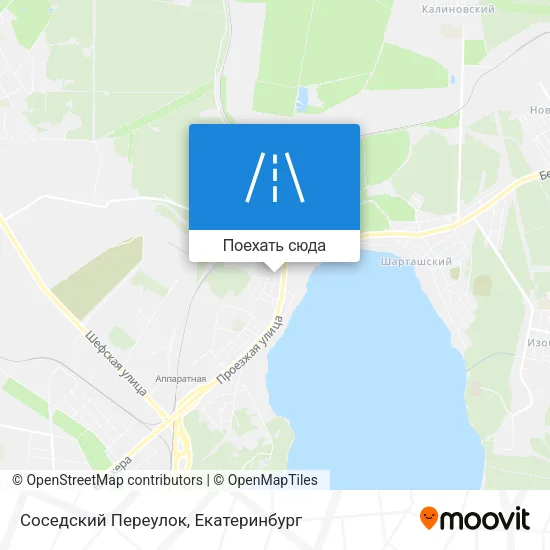 Карта Соседский Переулок
