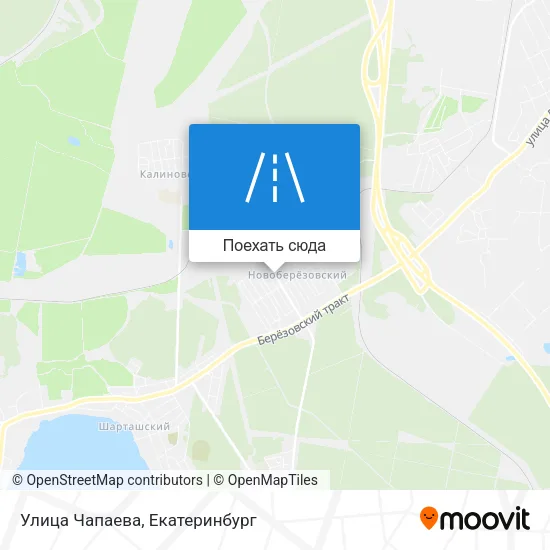 Карта Улица Чапаева