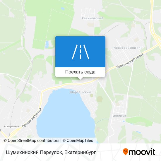 Карта Шумихинский Переулок