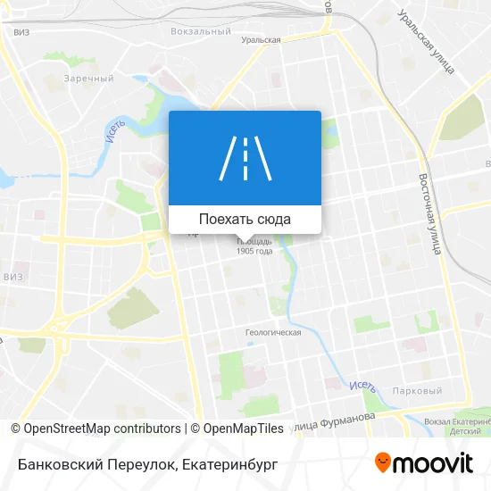 Карта Банковский Переулок