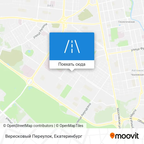 Карта Вересковый Переулок