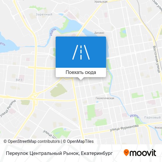 Карта Переулок Центральный Рынок