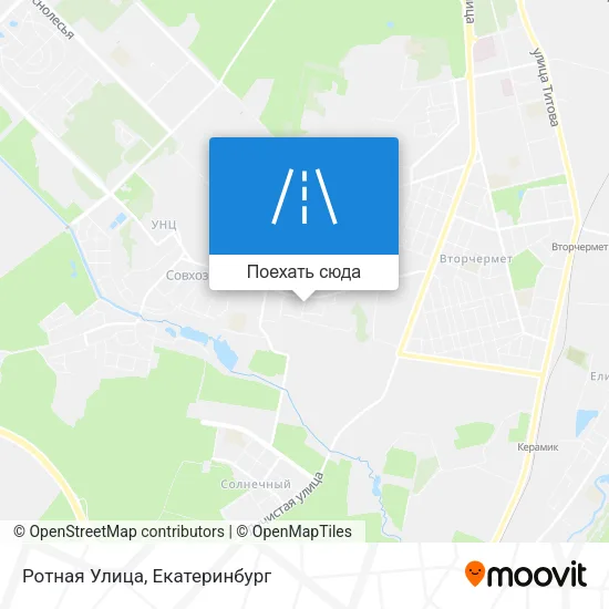 Карта Ротная Улица