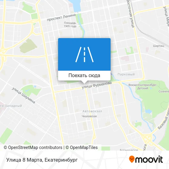 Карта Улица 8 Марта